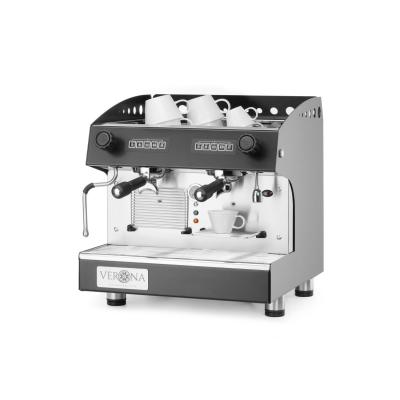 Kompaktní automatický kávovar Julia, 2-skupinový, Verona, Černá, 230V/2700W, 475x563x(H)530mm | 207499